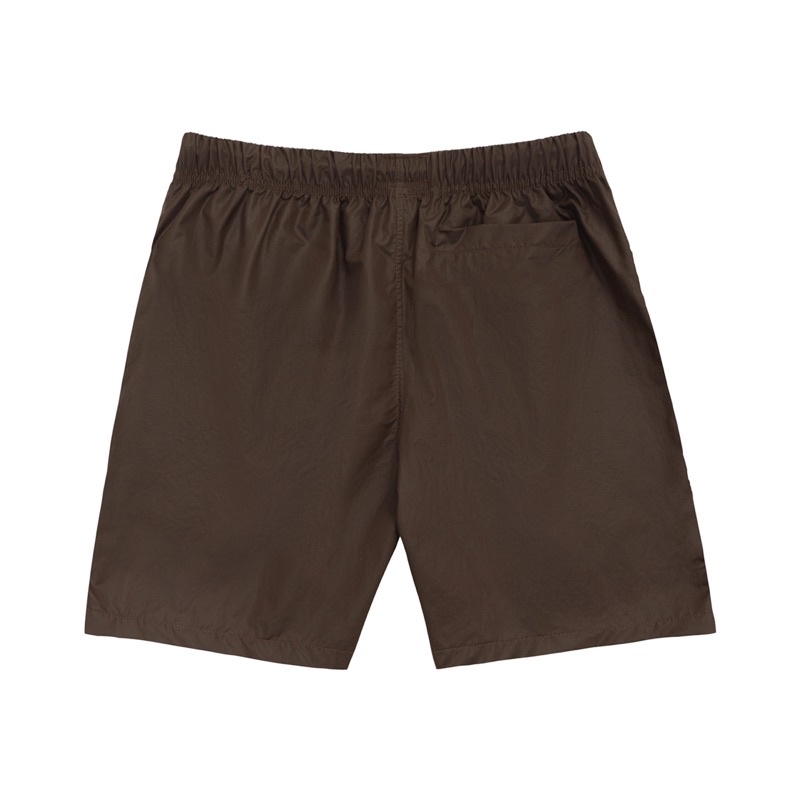 QUẦN SHORT REMINDER LOGO PACK NYLON MÀU NÂU CHÍNH HÃNG