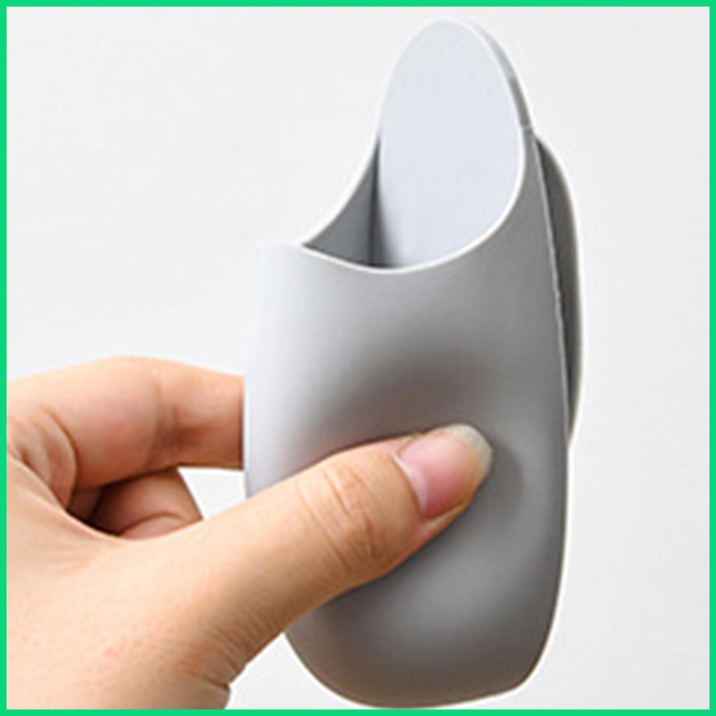 Hộp Đựng Đồ Dùng Bằng Silicon Dính Tường Dễ Lau Chùi Tiện Dụng Cho jiwvn