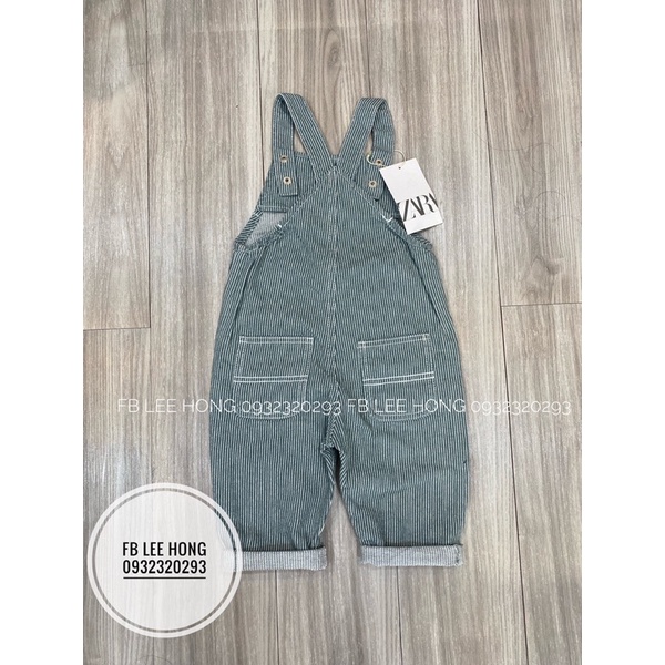 Yếm denim zara tuồn cho bé