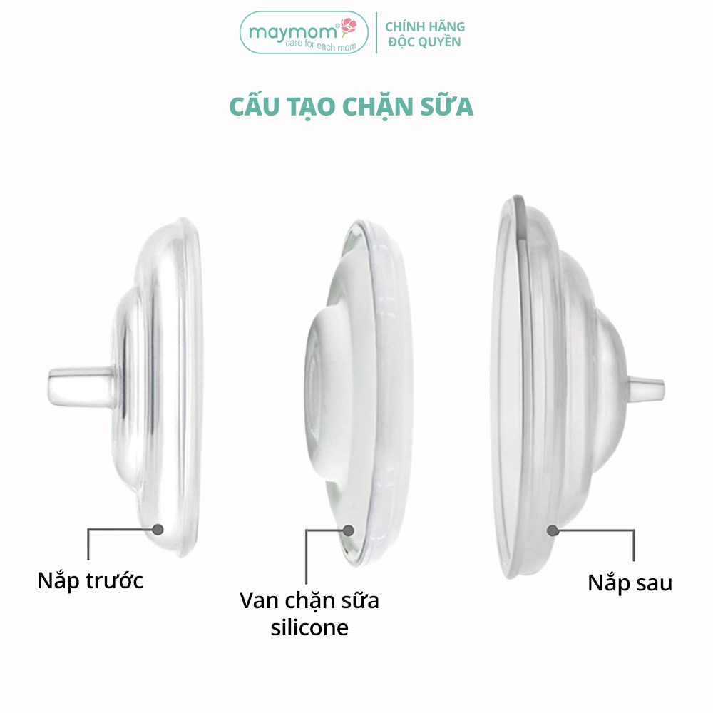 Chặn Sữa Spectra Thương Hiệu Maymom, Phụ Kiện Thay Thế Máy Hút Sữa Spectra S1 Plus, S2 Plus, M1, M2, 9S, 9Plus (1 cái)