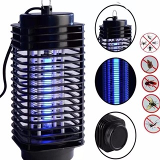 Đèn Bắt Muỗi Chuồn Chuồn Có Cổng USB - Máy Bắt Muỗi Con Dơi Đen