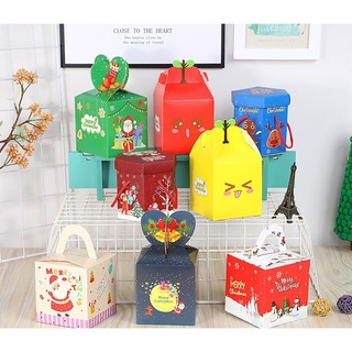 100 Hộp giấy đựng quà giáng sinh