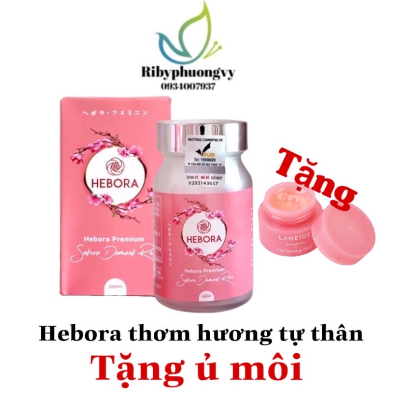 Viên Uống Hebora Nhật Bản – Viên uống thơm cơ thể, Tỏa Hương Quyến Rũ Mới