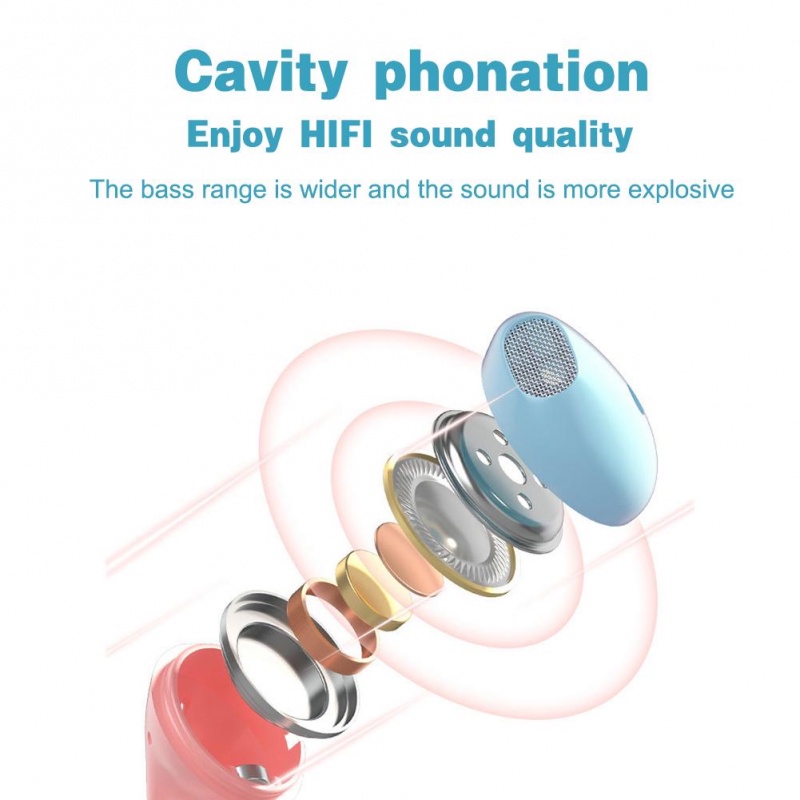 In-ear Wired Headphones With Mic Colorful Hifi Sound Noice Cancelling Earbuds For Smartphone Universal