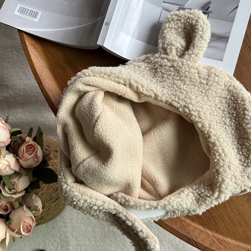 Mũ Lông Giữ Ấm Tai Thỏ Dễ Thương Cho Nữ