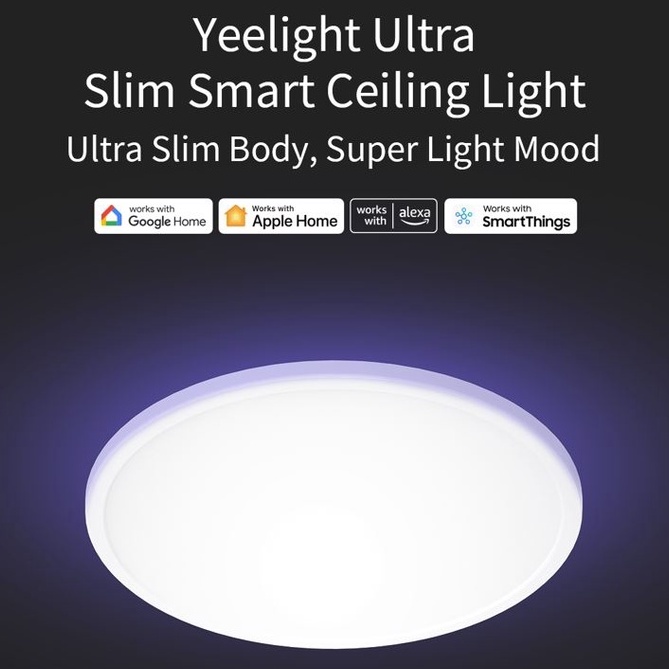 YEELIGHT COMET C235/C300/C400 - ĐÈN LED ỐP TRẦN THÔNG MINH SIÊU MỎNG - HOMEKIT - Hắt trần RGB