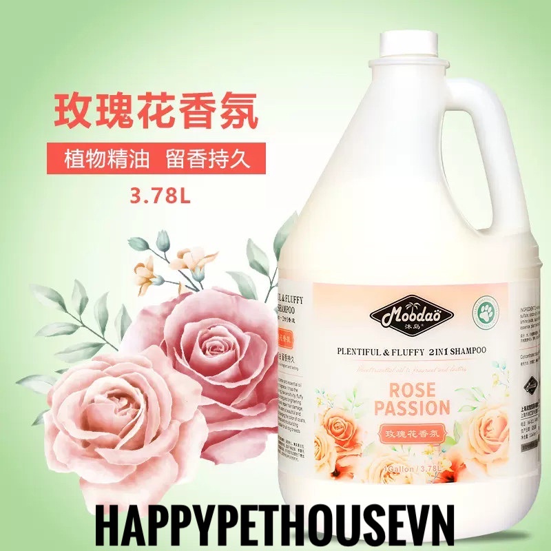 (Chai 400ml) Sữa tắm nước hoa siêu bung thơm MOODAO SHAMPOO dành cho Thú Cưng Chó Mèo
