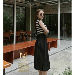 CHÂN VÁY XẾP LI  (ảnh thật sp)