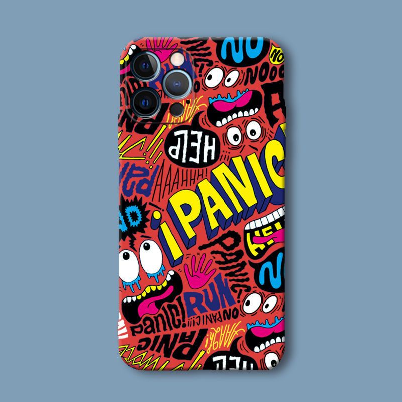 Ốp Lưng Điện Thoại Bằng Silicone Hình Hoạt Hình Dành Cho Apple 13 iPhone11 12 Huawei Vivo Oppo Xiaomi