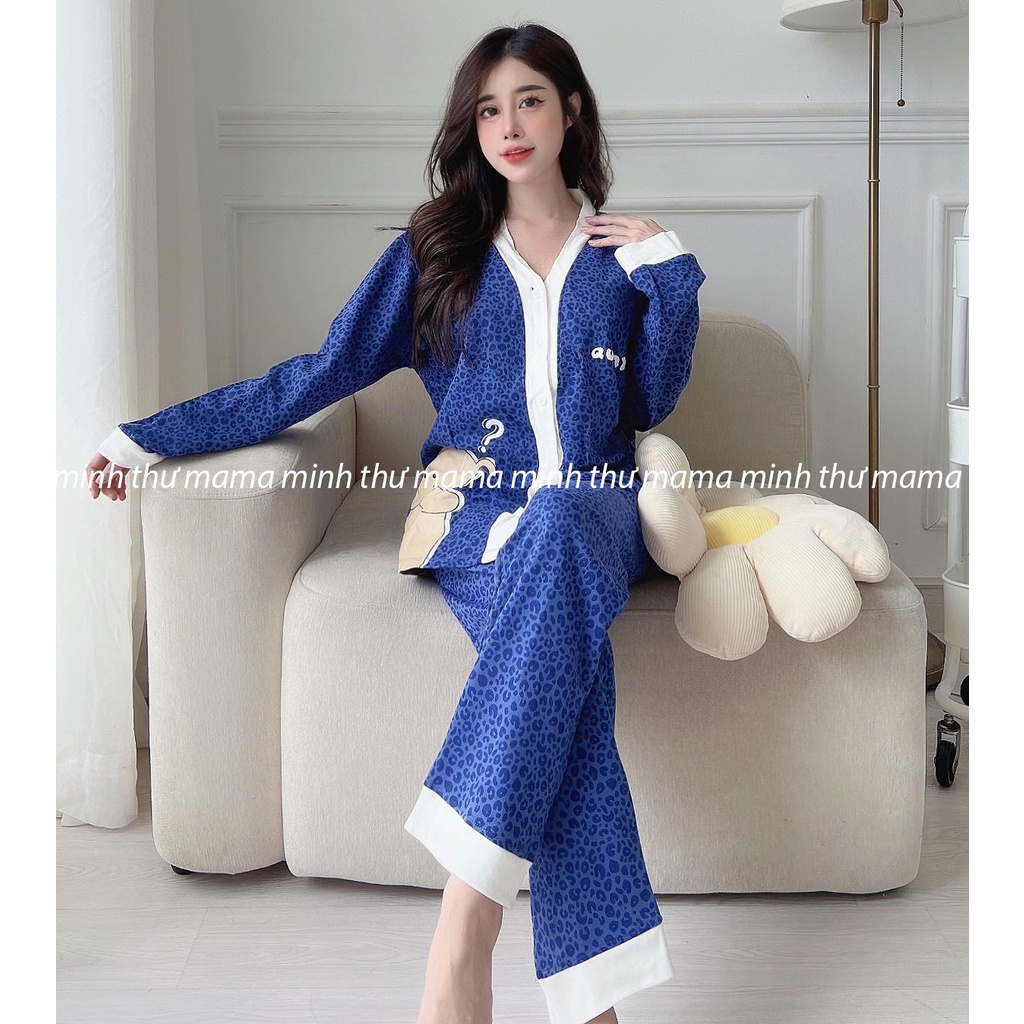 Bộ bầu - bộ sau sinh - chất liệu cotton - kiểu mới thời trang ( Da Cá - Da Báo -Dài )