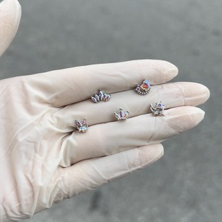 Khuyên tai đá màu - Colorful Dia Earring