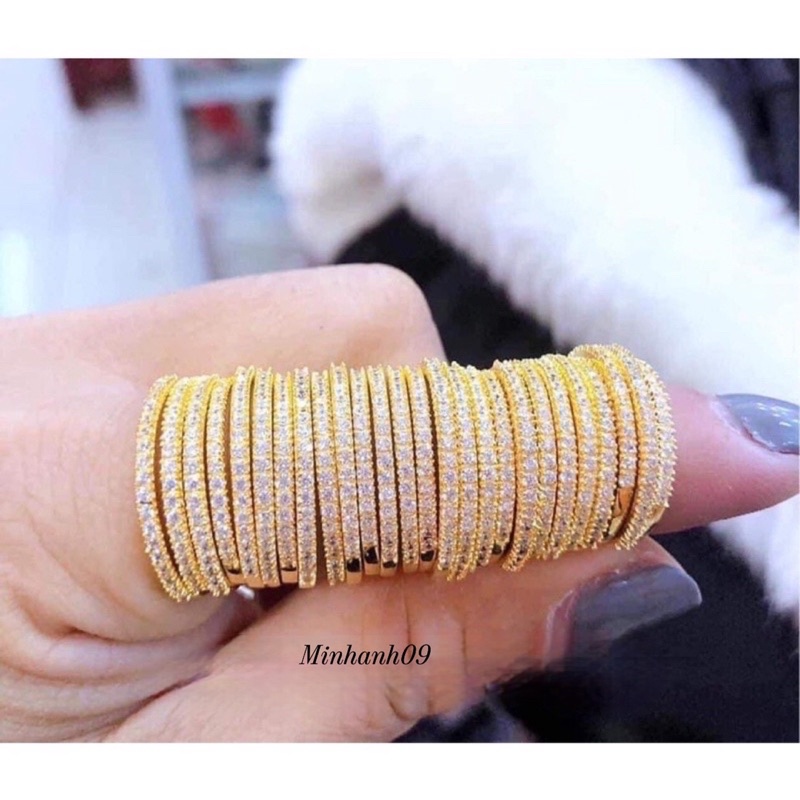 Nhẫn nữ mạ vàng 2 kiểu hot nhất, trẻ trung , Rẻ Vô Địch _minhanh09
