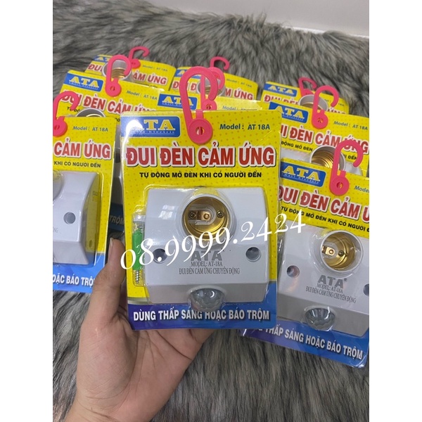 ĐUÔI ĐÈN CẢM ỨNG - CẢM BIẾN HỒNG NGOẠI ATA 18A