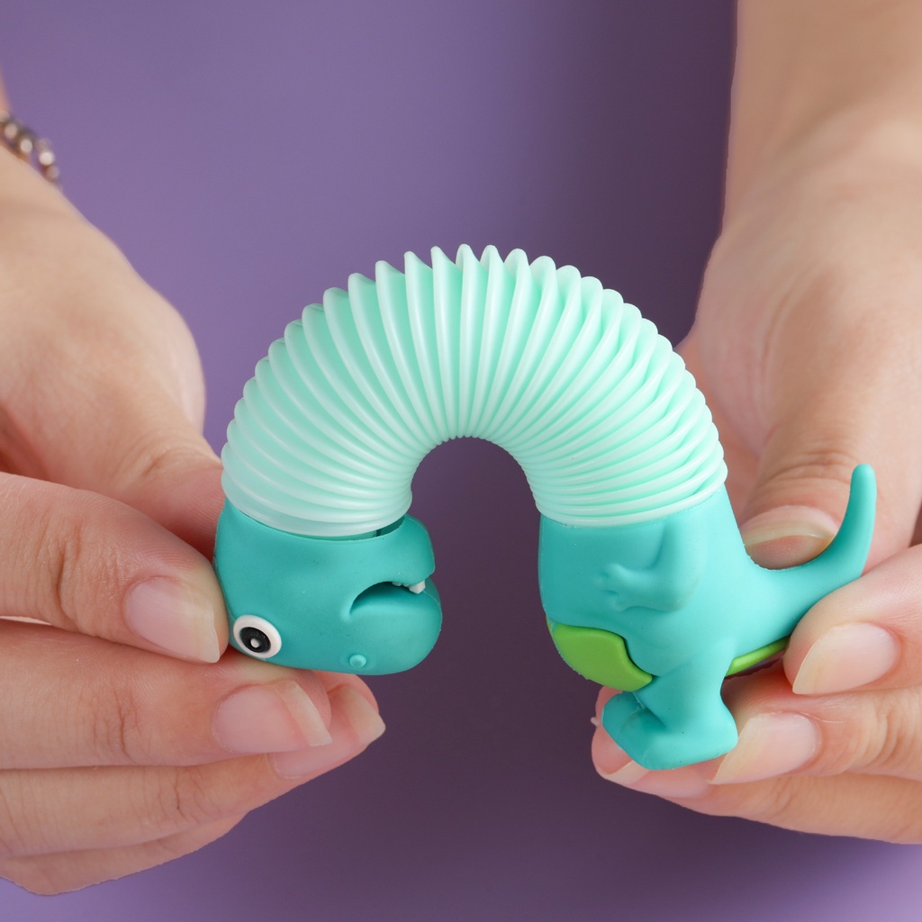 1 Ống Đồ Chơi DIY Hình Động Vật Dạng Ống Lồng Vào Nhau Giúp Giảm Căng Thẳng Cho Bé