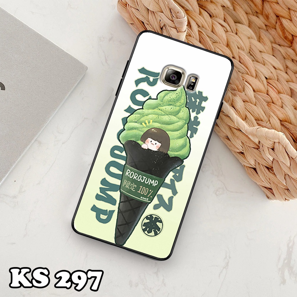 Ốp lưng Samsung S6 - Samsung S6 Edge - Samsung S6 Edge+ - Ốp in hình Ngân hà &amp; Roro Jumb - Lưng nhám viền TPU