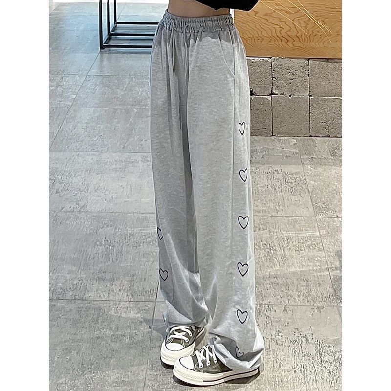 NRVP Quần Thể Thao Dài Dáng Rộng Phong Cách Thời Trang Hàn Quốc