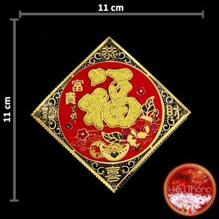 Decal trang trí tết