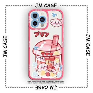 Ốp lưng iphone samsung xiaomi oppo cạnh vuông JMCase Poyo Trà Sữa Cute