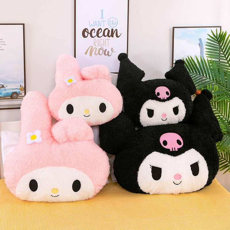 SANRIO Gối Nhồi Bông Hình Kuromi Melody Dễ Thương Dùng Làm Quà Tặng