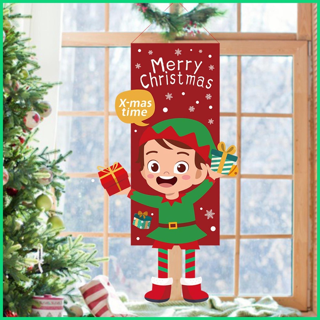 Dây Cờ Treo Trang Trí Giáng Sinh Chữ Merry Christmas