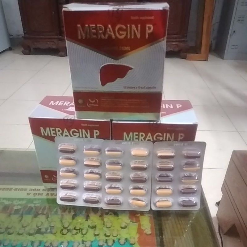 MERAGIN P BỔ GAN TĂNG CƯỜNG CHƯC NĂNG GAN