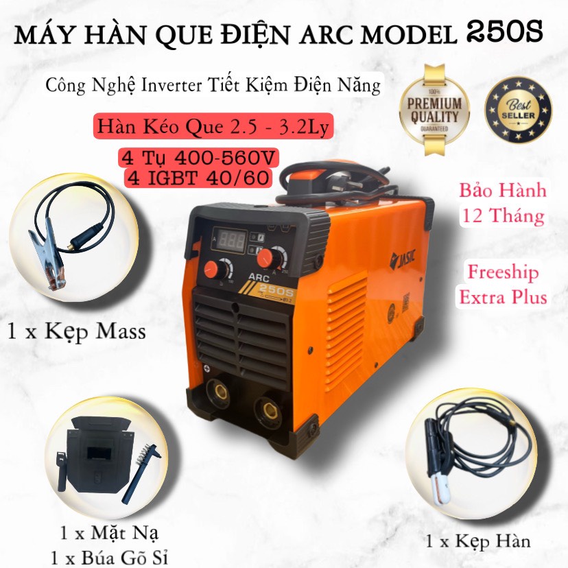 Máy Hàn Điện Tử|Máy Hàn Mini Chính Hãng JASIC ARC 250S Công Nghệ Nhật Bản Cải Tiến Tụ Và IGBT Tiết Kiệm ĐIện Năng.