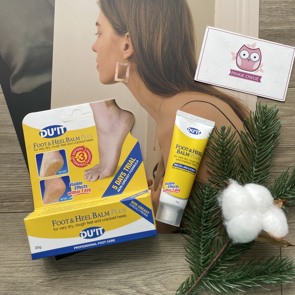 Dưỡng gót chân, giảm khô sần nứt nẻ Du'it - hết sạch vết chai nứt trong 5 ngày