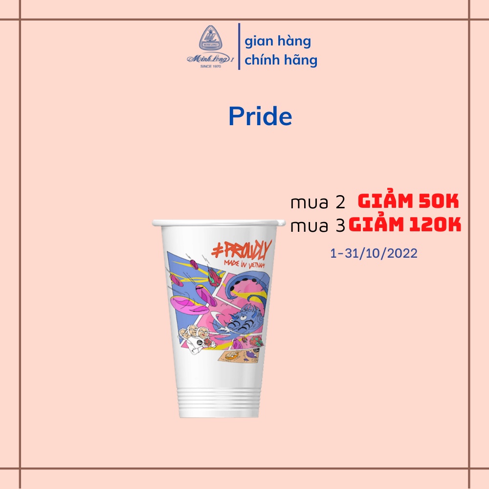 Ly Sứ Dưỡng Sinh Minh Long 480ml - Pride #Proudlymadeinvietnam