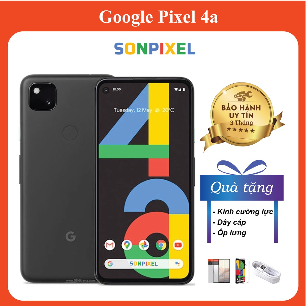 Google Pixel 4a Điện Thoại GG Chip Snapdragon 730 G Ram 6G/128GB. Bản Quốc Tế, Sonpixel.