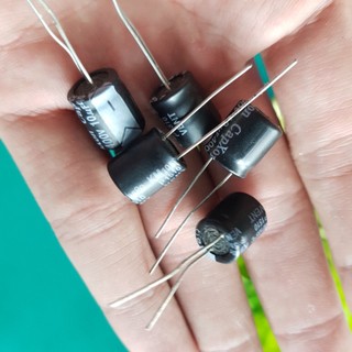 COMBO 5C Tụ Hóa 10uF 400V 🍀 Tụ phân cực 400V