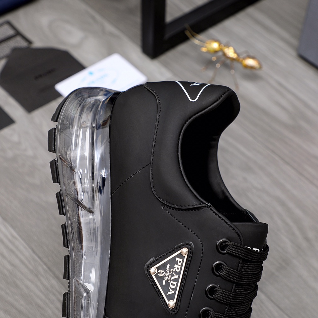 Giày thể thao da thật thời trang nam cao cấp Prada sành điệu, thanh lịch và năng động