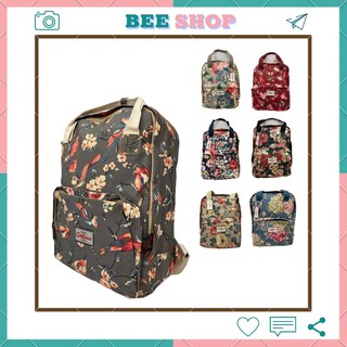 Balo nữ thời trang Cats kidston đi học, đi làm, đi chơi có ngăn đựng laptop, chống nước,  nhiều màu sắc hoa xinh