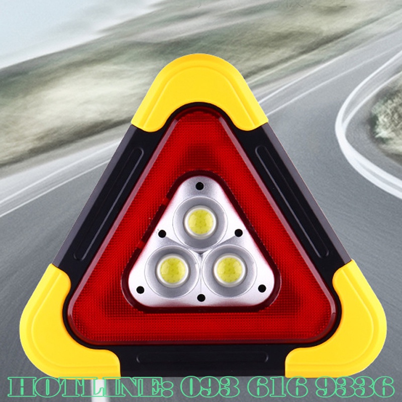Biển Tam Giác - Biển Báo - Đèn Báo Tam Giác Phản Quang Nhiều Chế Độ Nháy Sáng - slc.vn
