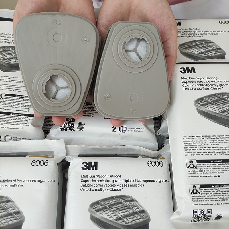 Phin lọc 3M 6006  dùng cho mặt nạ phòng độc chống bụi 3M 6200, 6800, 7502, ...