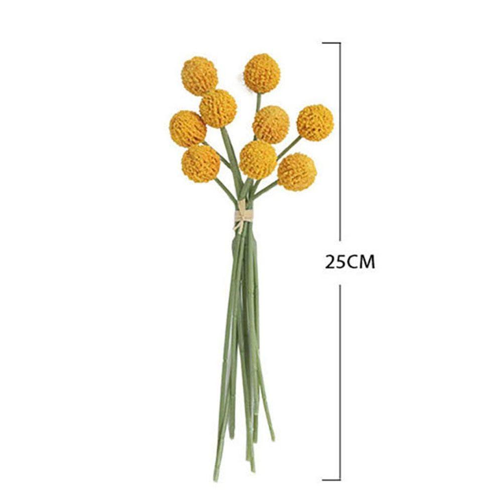 KUNHEV Hoa Mẫu Đơn Nhân Tạo 9 Cái|Cây Giả Trang Trí Bàn Tiệc Cưới