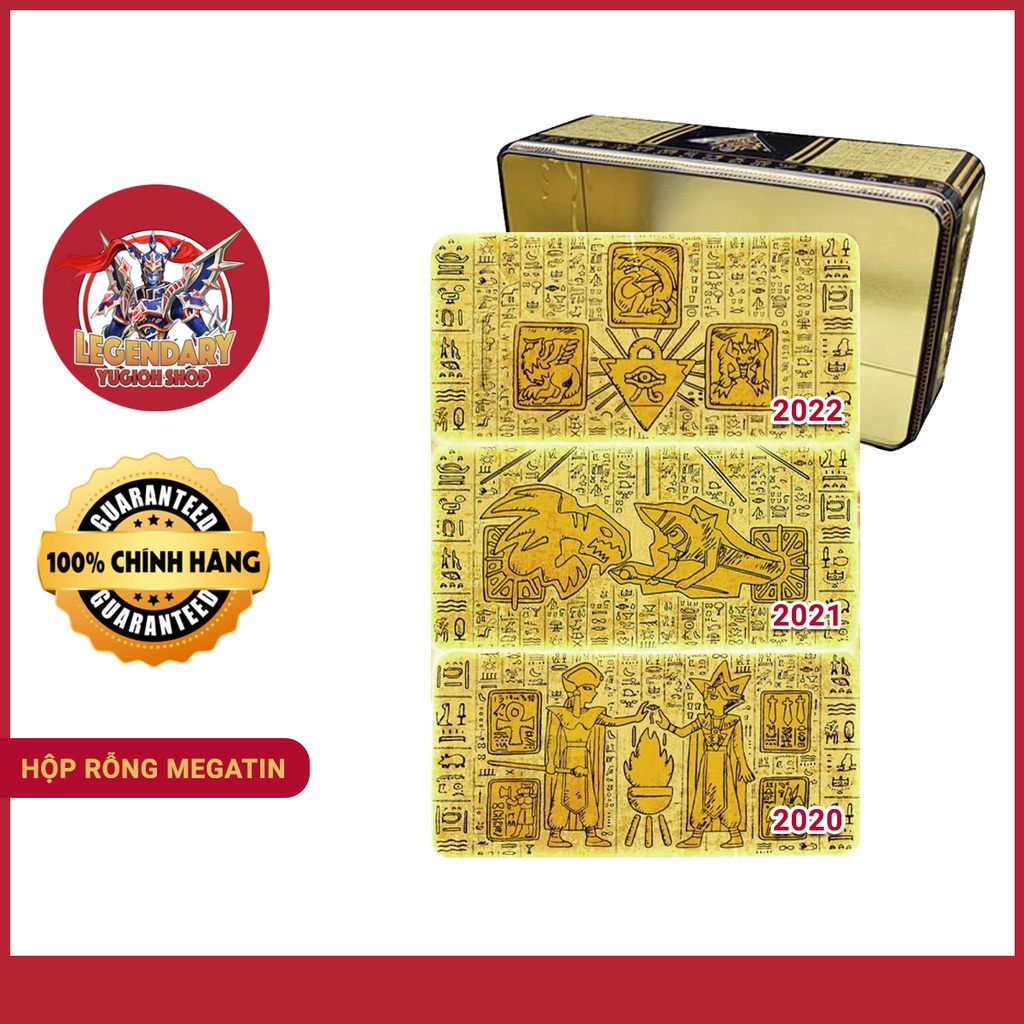 Hộp Rỗng Mega Tin Các Năm: The Ancient Battles - The Pharaoh's Gods - MP21- MP22