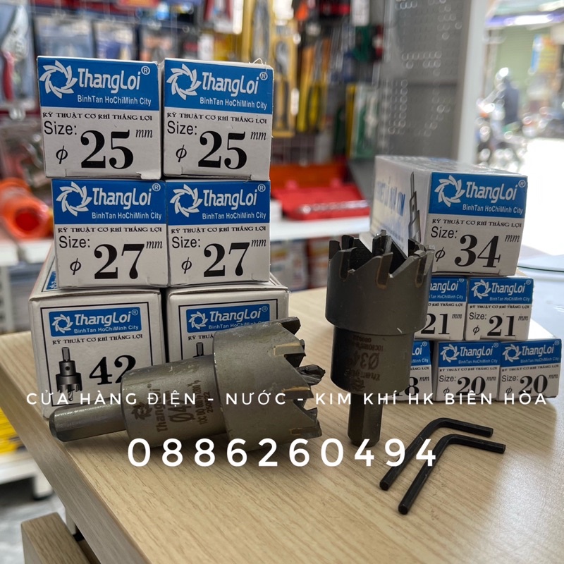 MŨI KHOÉT LỖ HỢP KIM THẮNG LỢI