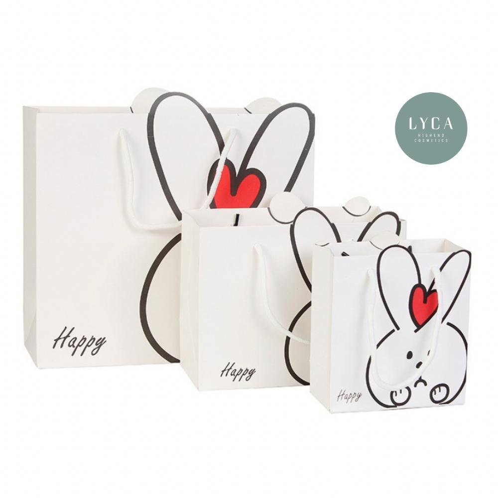 Túi Giấy Đựng Quà Tặng - Túi Tai Thỏ Siêu CUTE