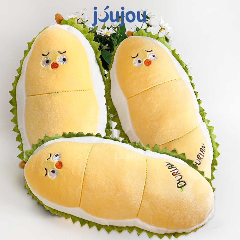 Gấu bông quả sầu riêng JuJou cute đáng yêu cao cấp mềm mịn co giãn cho bé ôm cực thích