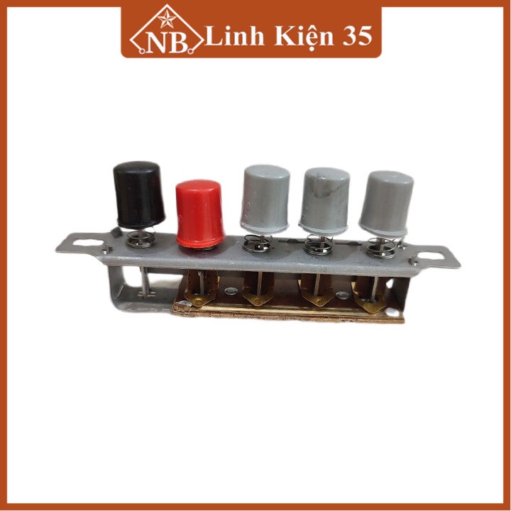 Bộ công tắc số quạt 4 nút/5 nút loại tròn, phím bấm điều chỉnh tốc độ gió cho quạt cây, quạt bàn siêu rẻ
