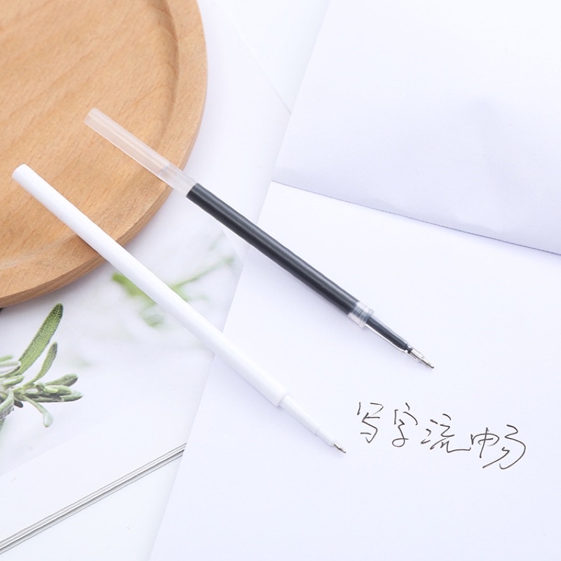 Bút Bi Bấm màu pastel 0.5mm, Bút gel bấm viết mượt mực ra đều, bút bi nước cute Ếch Ộp Vpp