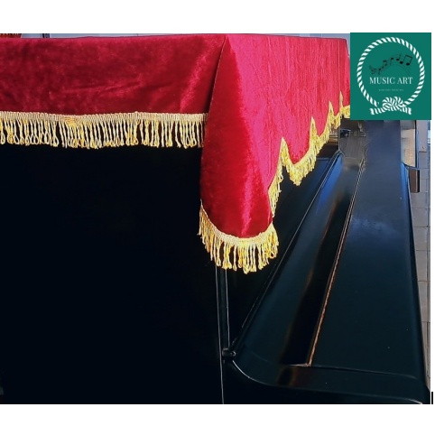 Khăn phủ đàn Piano nhung