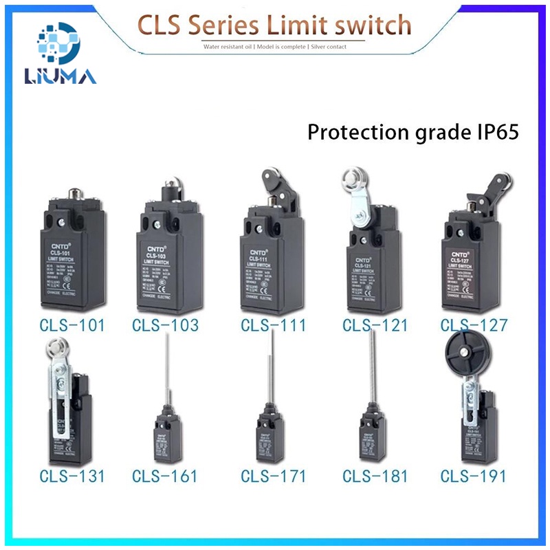 Công tắc giới hạn du lịch Cntd, dòng cls, 1no1nc, 10a, 250v, CLS-101