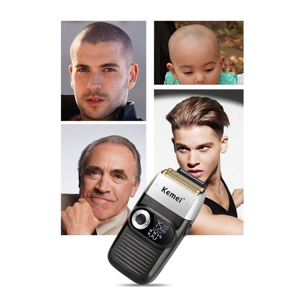 Máy Cạo Khô Siêu Sát Siêu Trắng KEMEI KM 2026