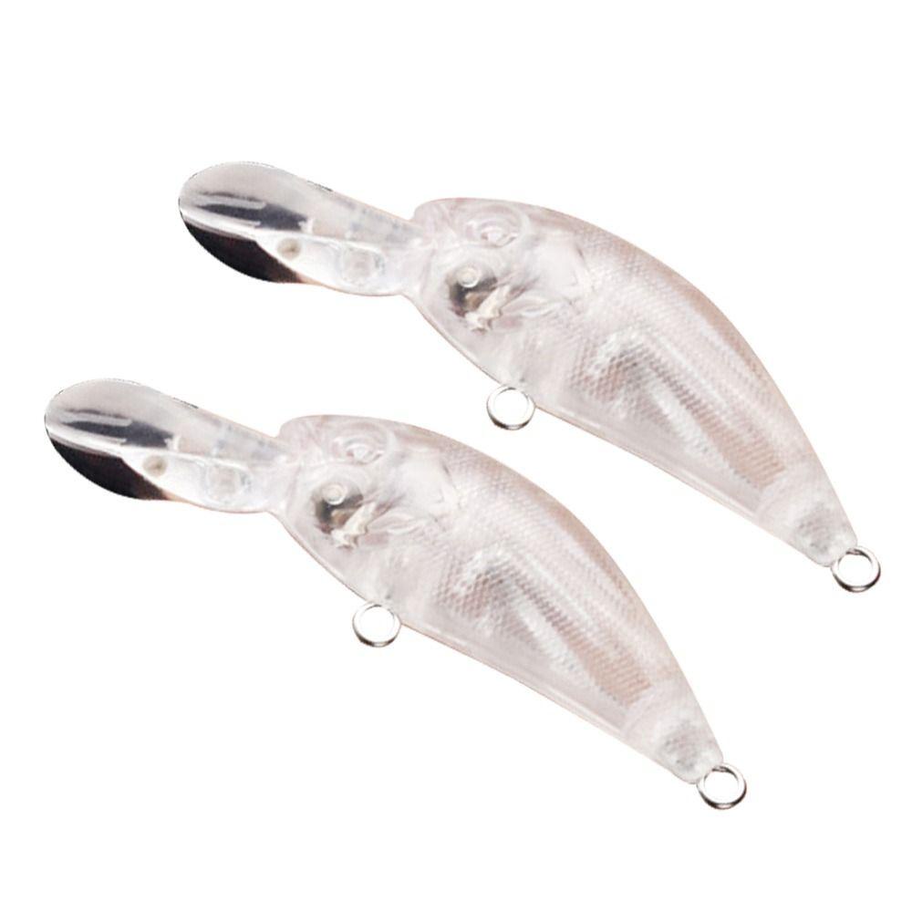 Set 10 Mồi Giả Nhử Cá Trong Suốt Thiết Kế Nhỏ Gọn Tiện Dụng