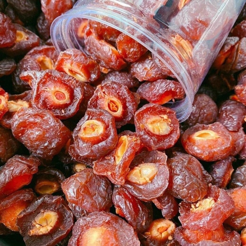 Hũ 500gr Ô mai xí muội Đào bổ