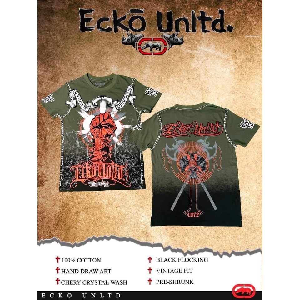 Áo Ecko bàn tay Cao cấp