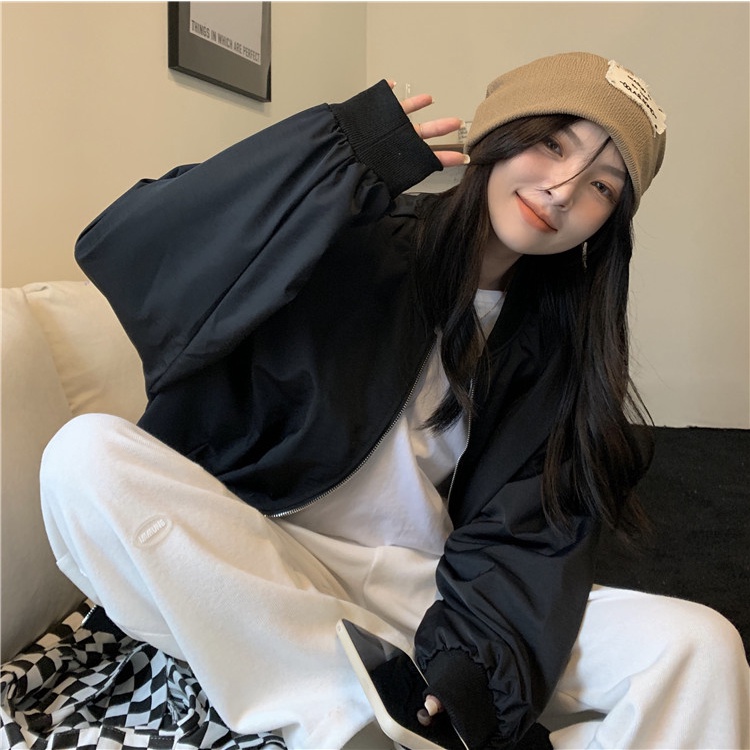 Áo Khoác Bomber Dày Dặn Basic UNISEX Cho Nam Nữ