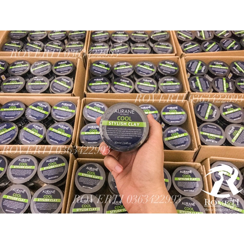 COMBO Sáp vuốt tóc Aurane Cool + Gôm xịt tóc - CHÍNH HÃNG