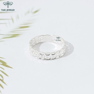 Nhẫn bạc Tlee kim tiền trơn basic TLEE JEWELRY A0242
